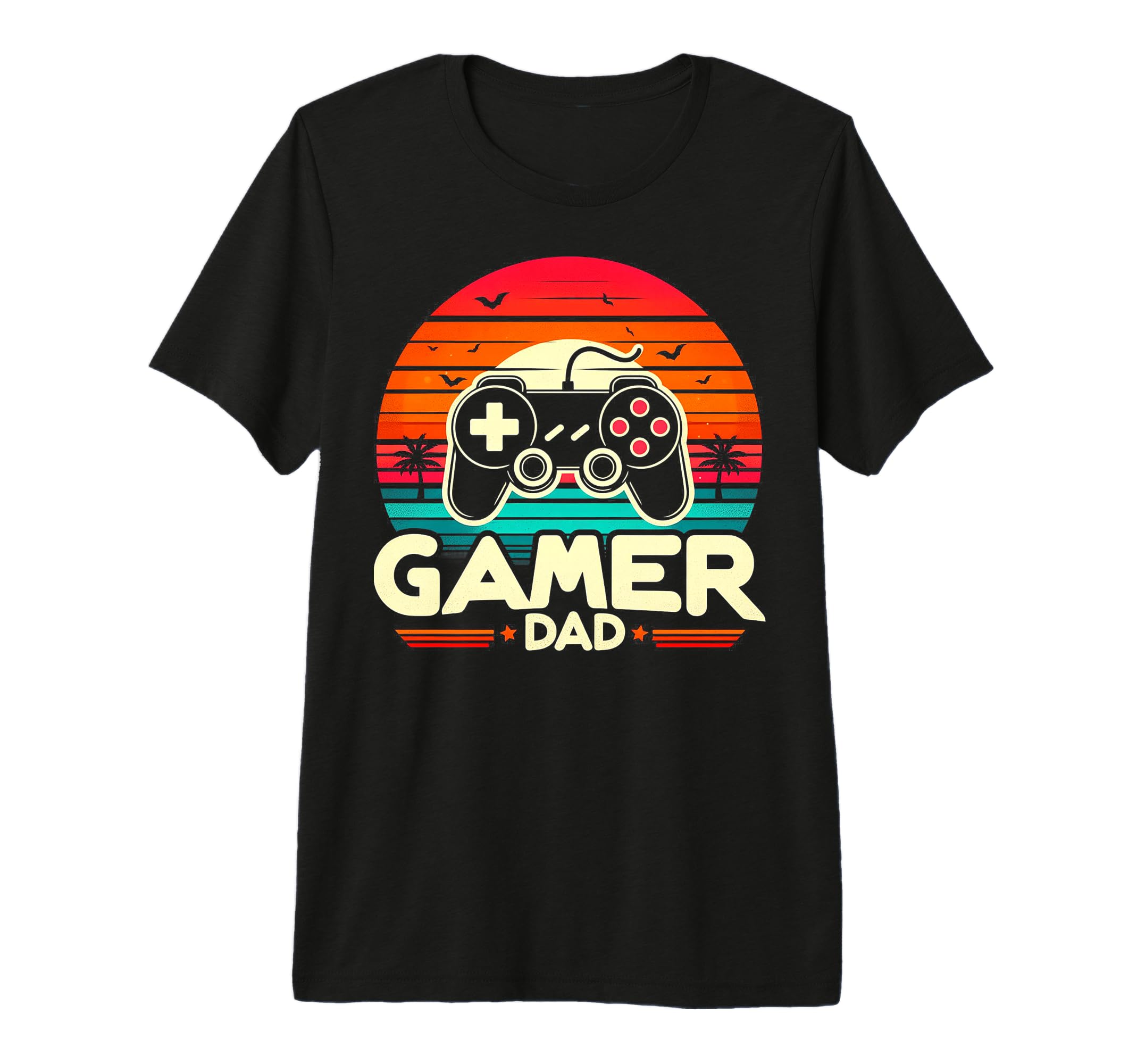 Gamer Dad Game Controller Gaming Video T-Shirt - Novelty Apparel Men Women - T-Shirt, Sweatshirt, Hoodie
