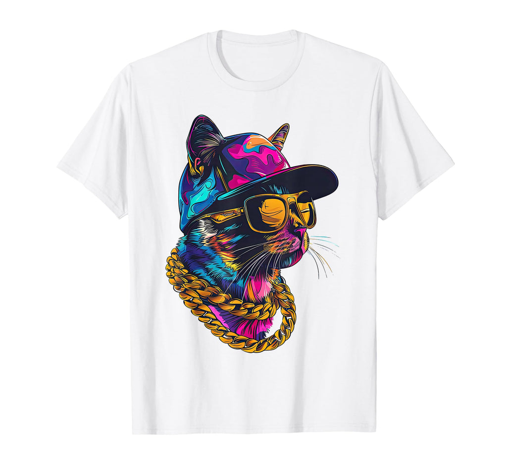 Hip Hop Cat Urban Streetwear B Graffiti T-Shirt - Trendy Graphic Unisex - T-Shirt, Sweatshirt, Hoodie