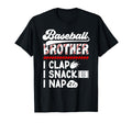 Baseball Brother I Clap I Snack T-Shirt - Graphic Print for Adults - T-Shirt, Sweatshirt, Hoodie