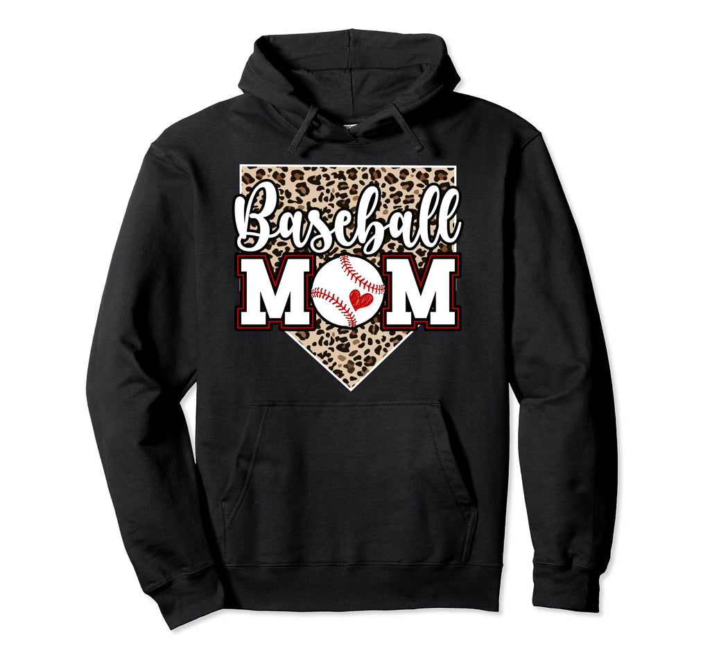 Baseball Mom Baseball Player Mama Hoodie - Novelty Apparel for Adults - T-Shirt, Sweatshirt, Hoodie
