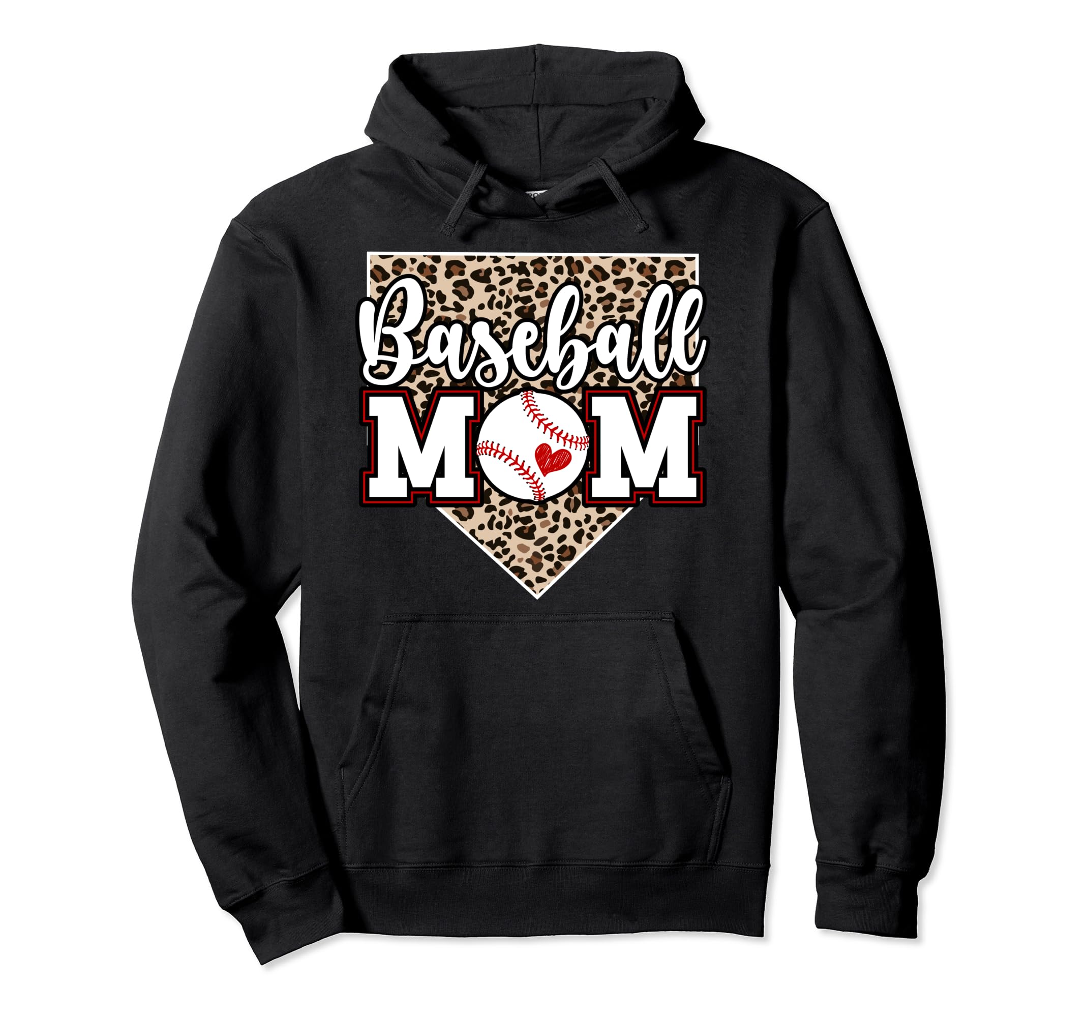 Baseball Mom Baseball Player Mama Hoodie - Novelty Apparel for Adults - T-Shirt, Sweatshirt, Hoodie