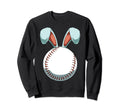 Easter Baseball Ball Easter Day Funny Sweatshirt - Graphic Print Unisex - T-Shirt, Sweatshirt, Hoodie