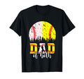 Dad Both Baseball Softball Fathers Day T-Shirt - Unique Graphic Men Women - T-Shirt, Sweatshirt, Hoodie