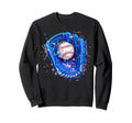 Baseball Ice Cream Baseballs Stuff Sweatshirt - Trendy Graphic Men Women - T-Shirt, Sweatshirt, Hoodie
