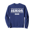 Senior Baseball Mom 2025 Baseball Sweatshirt - Aesthetic Graphic Men Women - T-Shirt, Sweatshirt, Hoodie