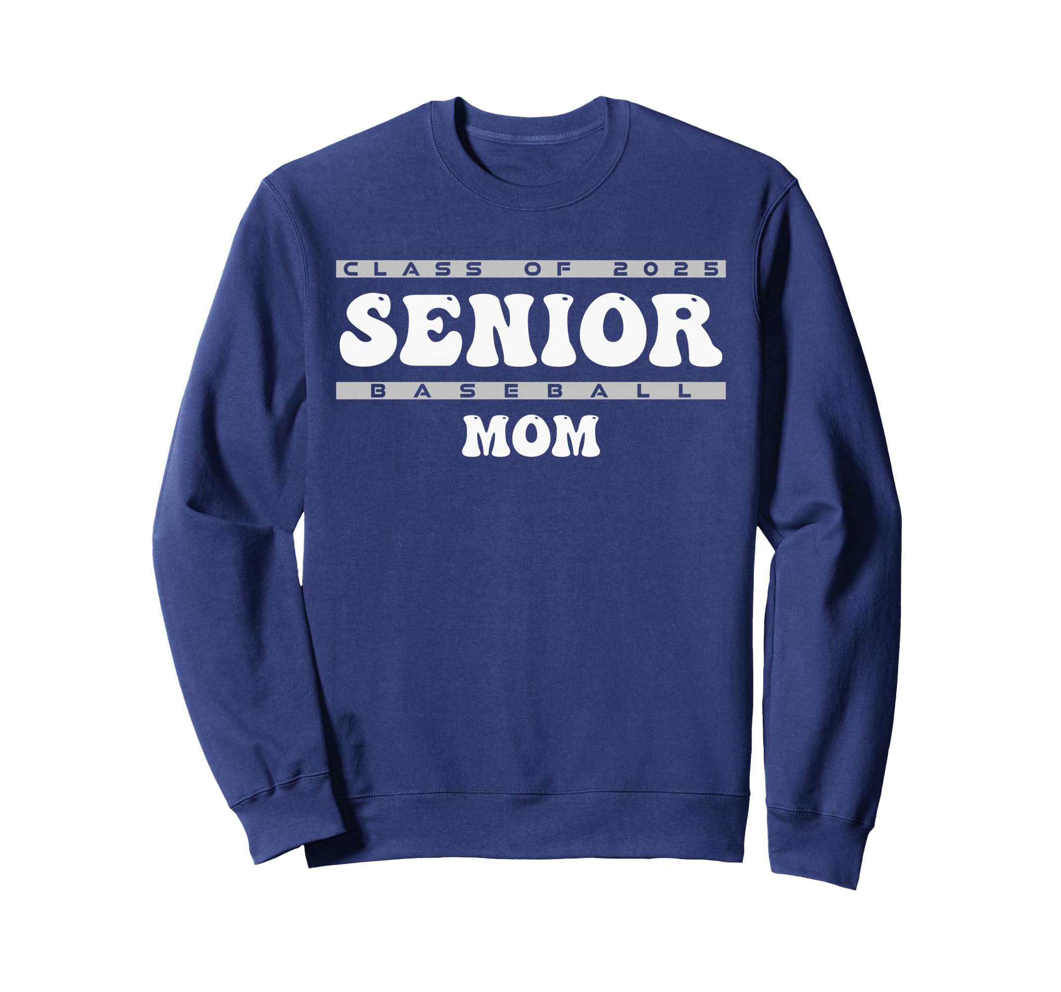 Senior Baseball Mom 2025 Baseball Sweatshirt - Aesthetic Graphic Men Women - T-Shirt, Sweatshirt, Hoodie