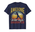 Mens Softball Dad Awesome Like Daughter T-Shirt - Graphic Print for Adults - T-Shirt, Sweatshirt, Hoodie