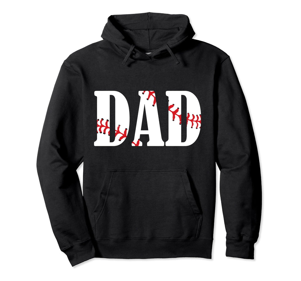 Baseball Dad Hoodie - Minimalist Print Unisex - T-Shirt, Sweatshirt, Hoodie