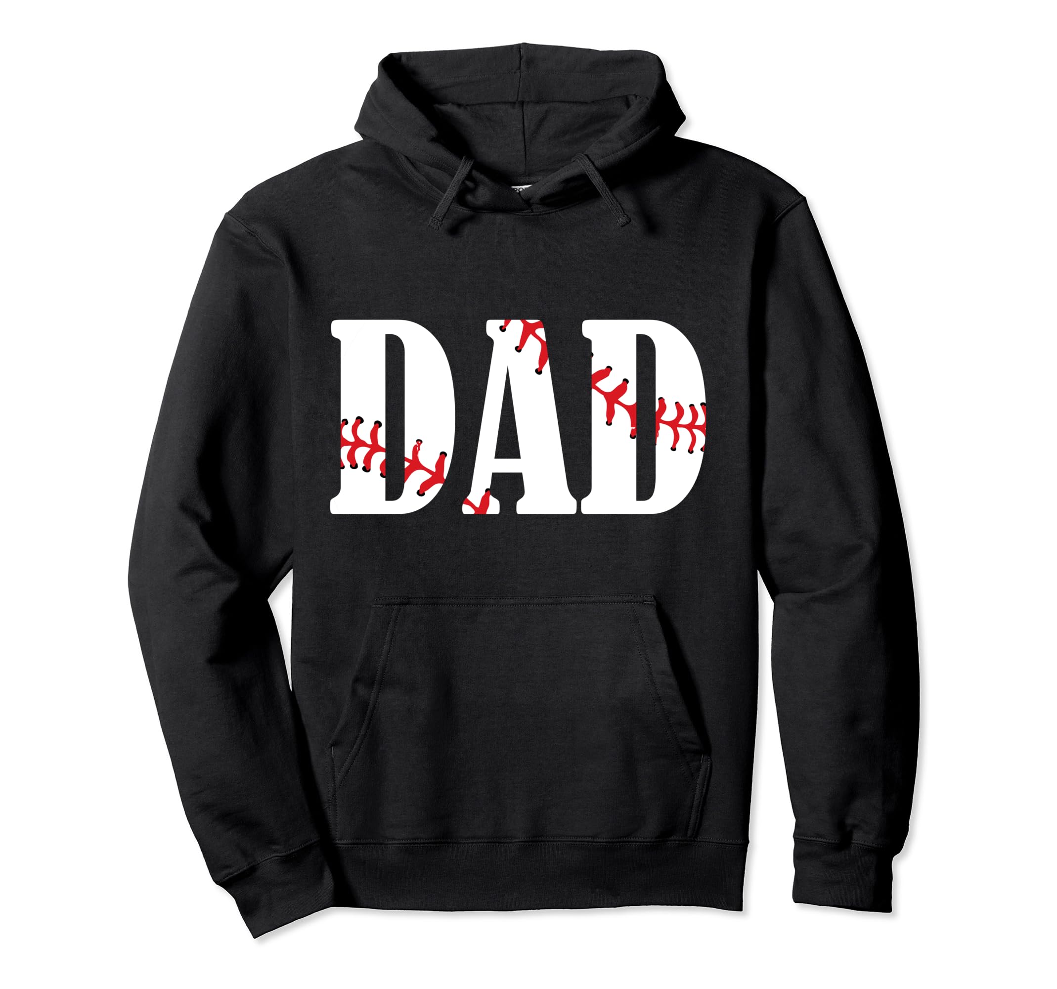 Baseball Dad Hoodie - Minimalist Print Unisex - T-Shirt, Sweatshirt, Hoodie