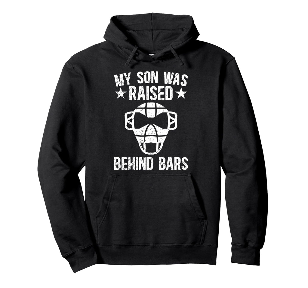 Baseball Catcher Mom Funny Mom Hoodie - Casual Everyday Wear Unisex - T-Shirt, Sweatshirt, Hoodie