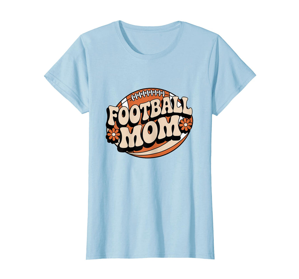 Football Mom Game Day Vibes T-Shirt - Minimalist Print for Adults - T-Shirt, Sweatshirt, Hoodie
