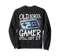 80S Arcade Nostalgia Pixel Art Sweatshirt - Casual Everyday Wear Men Women - T-Shirt, Sweatshirt, Hoodie