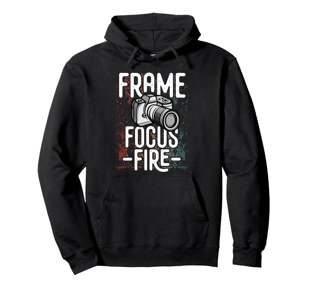 Photo Camera Photographer Flash Hoodie - Fun Novelty Design Men Women - T-Shirt, Sweatshirt, Hoodie