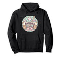 Baseball Mom Coquette Hoodie - Novelty Apparel Unisex - T-Shirt, Sweatshirt, Hoodie