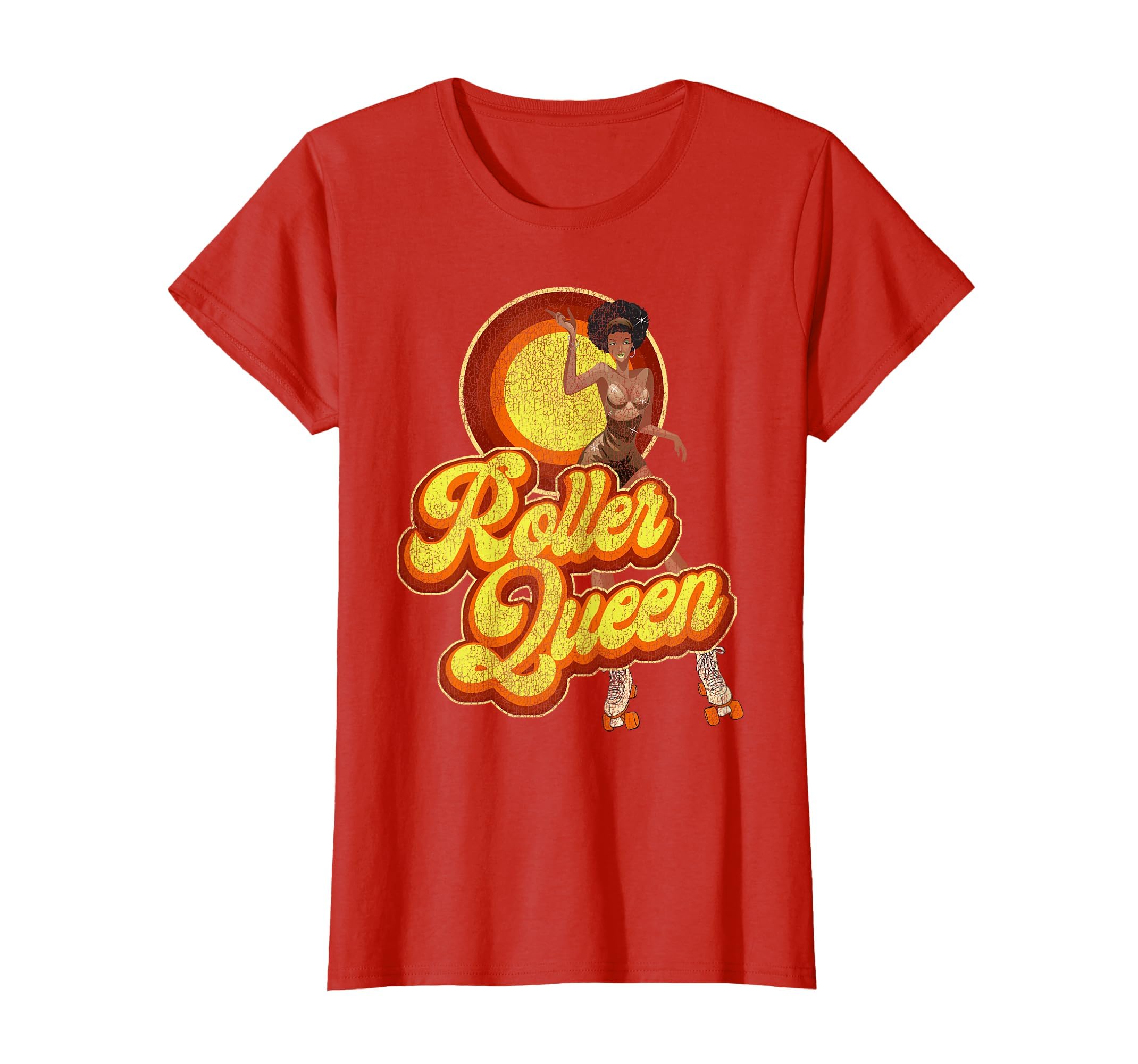 Roller Skating Skate 1970S Afro T-Shirt - Streetwear Style Unisex - T-Shirt, Sweatshirt, Hoodie