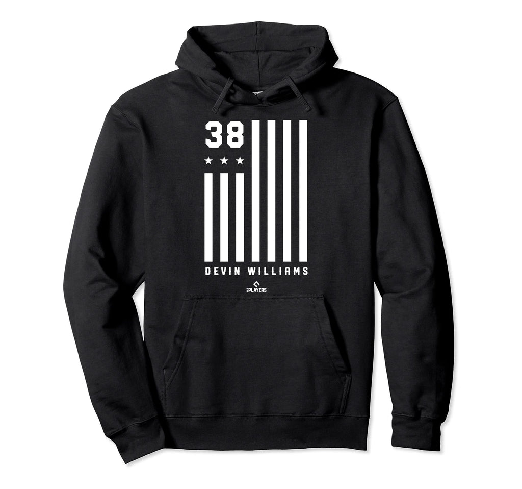 Devin Williams Flag Patriotic Milwaukee Hoodie - Unique Graphic for Adults - T-Shirt, Sweatshirt, Hoodie