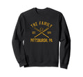Pittsburgh Family Baseball Sweatshirt - Minimalist Print Men Women - T-Shirt, Sweatshirt, Hoodie