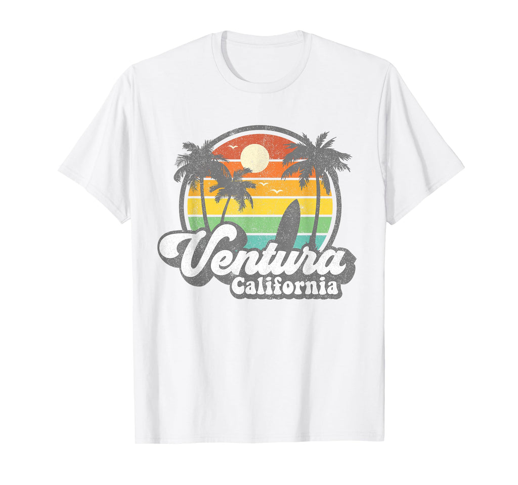 Ventura Beach California Ca Surfing T-Shirt - Fun Novelty Design Unisex - T-Shirt, Sweatshirt, Hoodie