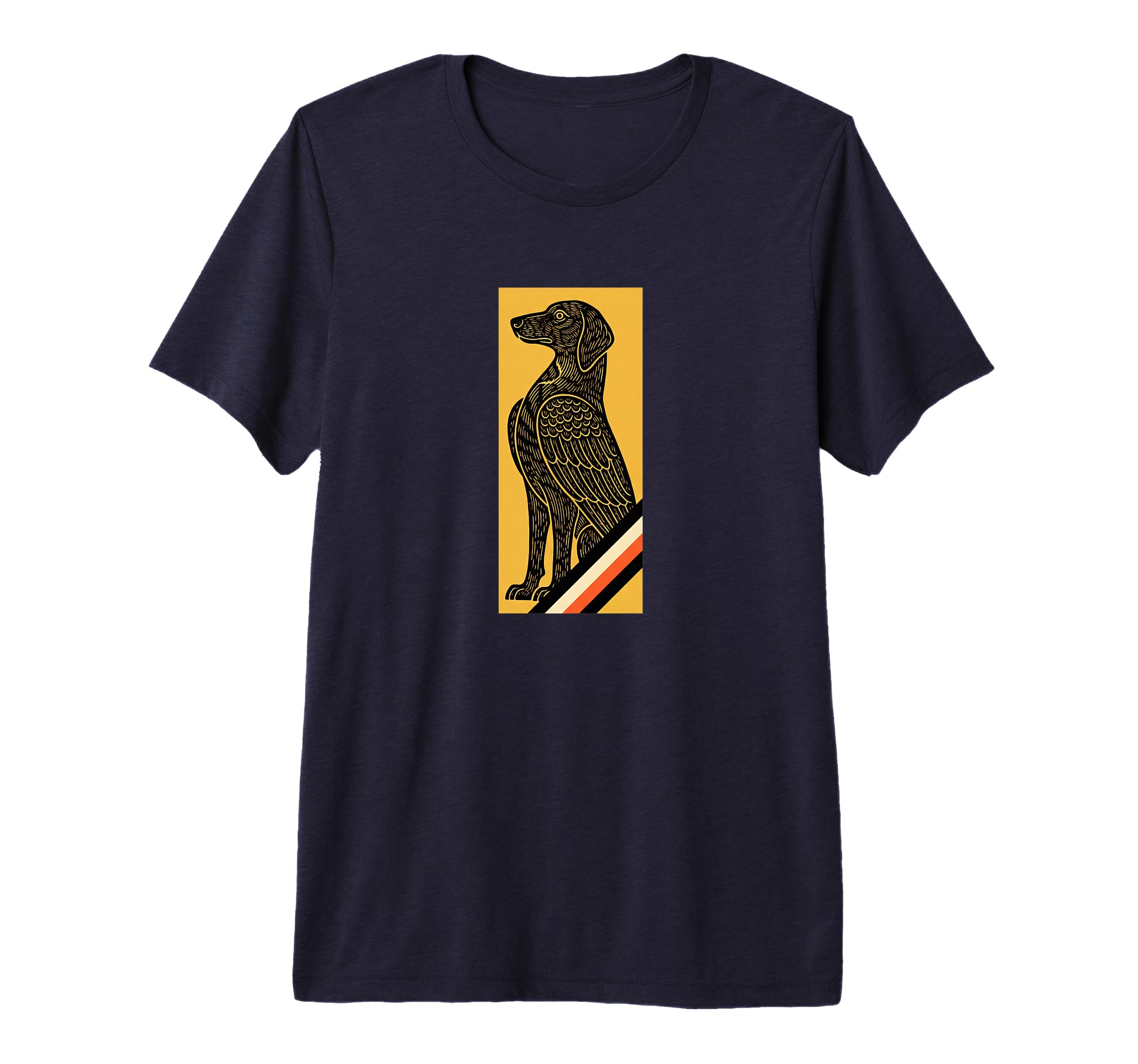 Dog Wings Illustration Dog Lover T-Shirt - Casual Everyday Wear Unisex - T-Shirt, Sweatshirt, Hoodie