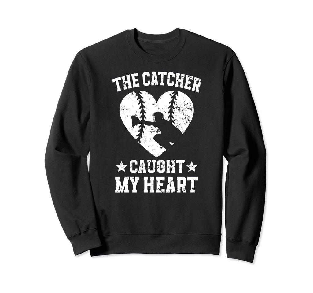 Baseball Catcher Mom Proud Baseball Sweatshirt - Graphic Print Men Women - T-Shirt, Sweatshirt, Hoodie