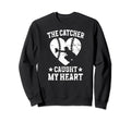 Baseball Catcher Mom Proud Baseball Sweatshirt - Graphic Print Men Women - T-Shirt, Sweatshirt, Hoodie