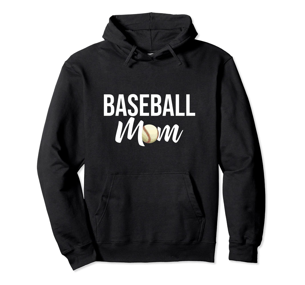 Baseball Mom Baseball Sport Hoodie - Aesthetic Graphic Men Women - T-Shirt, Sweatshirt, Hoodie