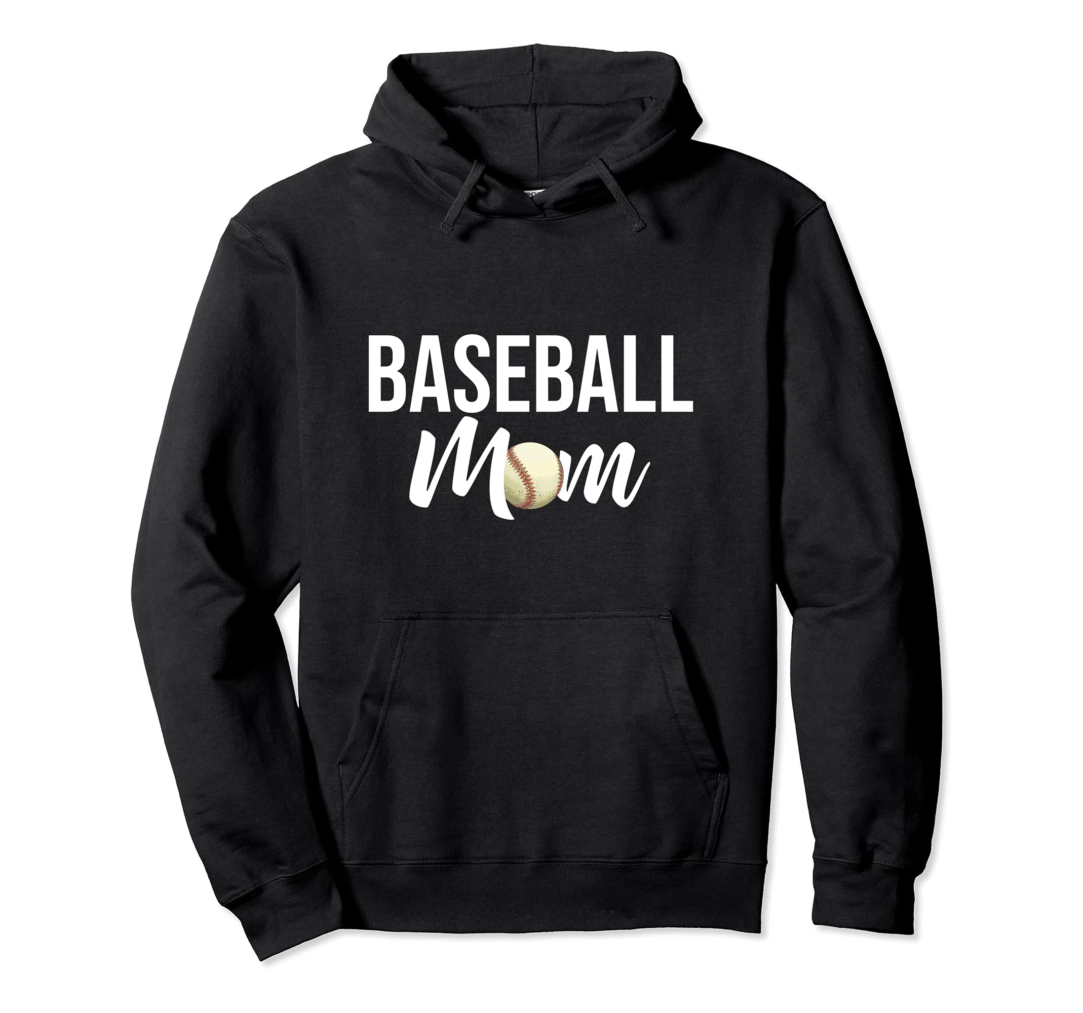 Baseball Mom Baseball Sport Hoodie - Aesthetic Graphic Men Women - T-Shirt, Sweatshirt, Hoodie