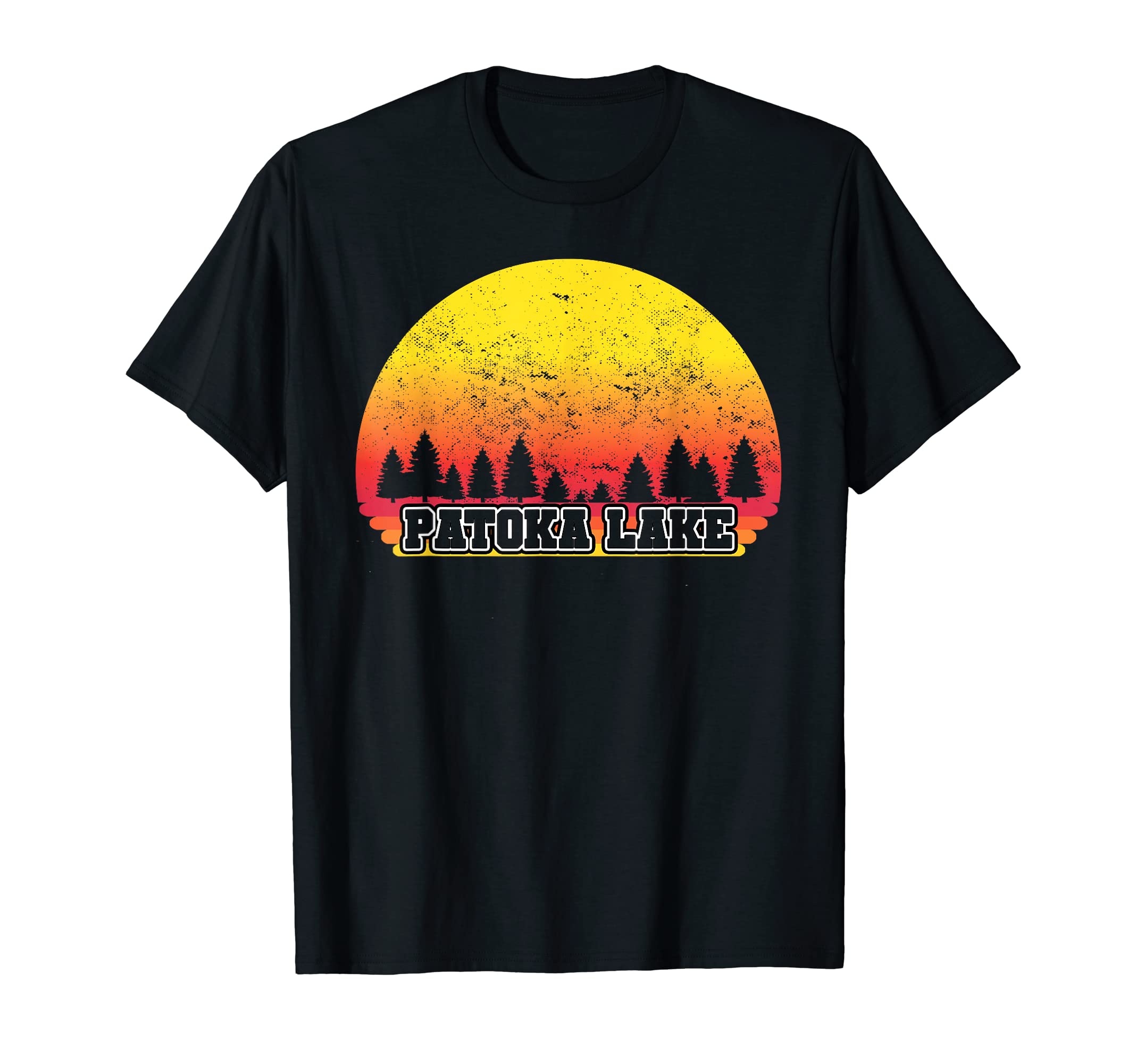 Patoka Lake Indiana Scenic Sunset T-Shirt - Streetwear Style Unisex - T-Shirt, Sweatshirt, Hoodie