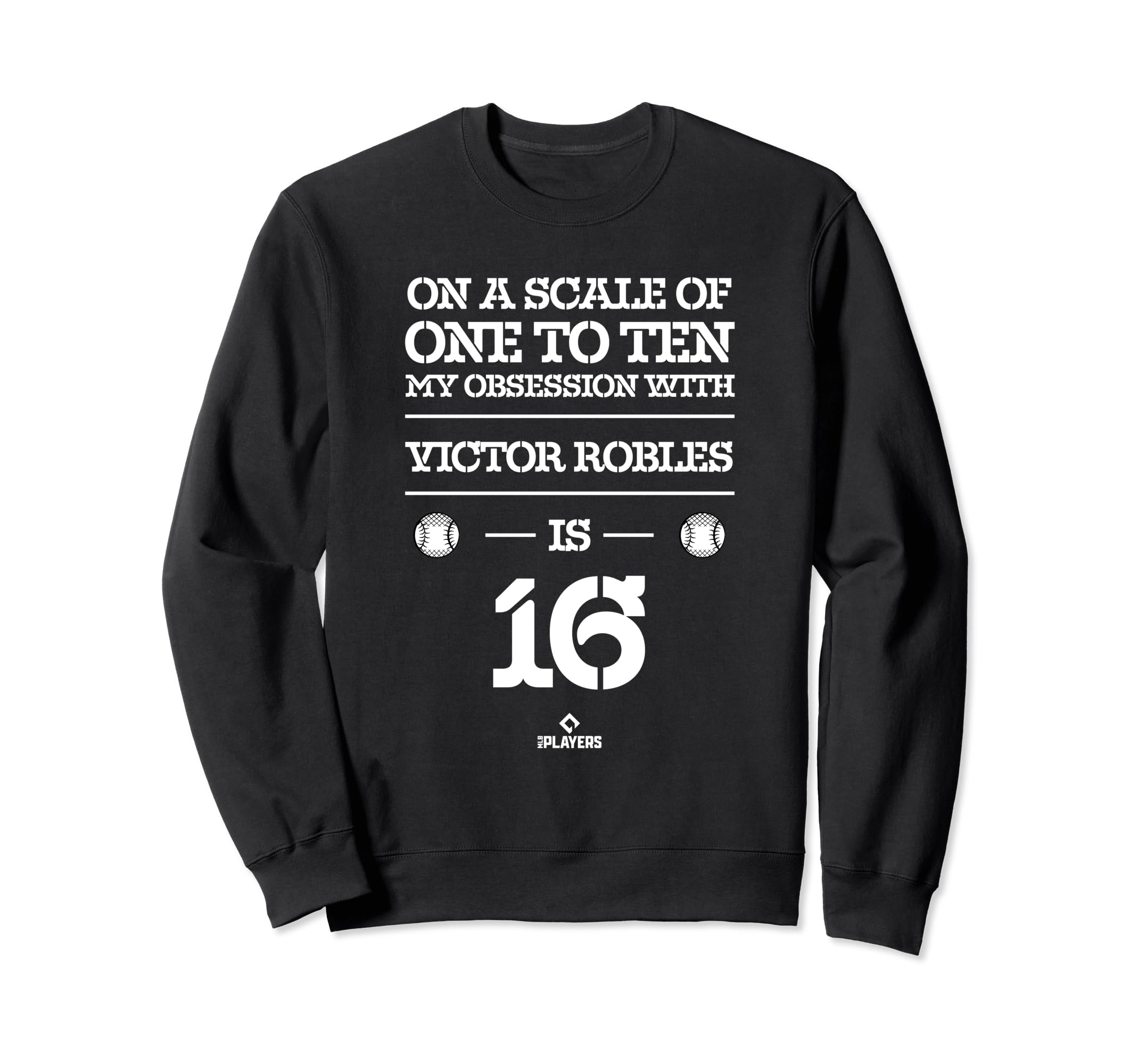 Victor Robles Obsession Mlbpa Sweatshirt - Graphic Print Men Women - T-Shirt, Sweatshirt, Hoodie