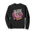 Funny Make America Skate Again Sweatshirt - Minimalist Print Men Women - T-Shirt, Sweatshirt, Hoodie