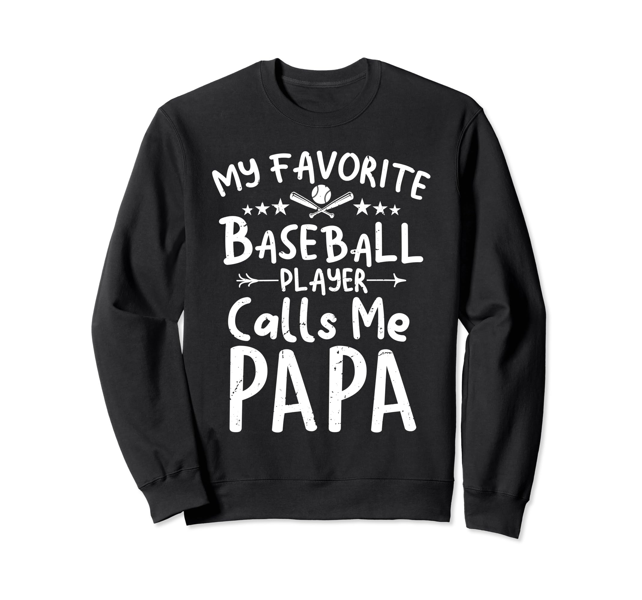 My Favorite Baseball Player Calls Me Sweatshirt - Graphic Print Men Women - T-Shirt, Sweatshirt, Hoodie