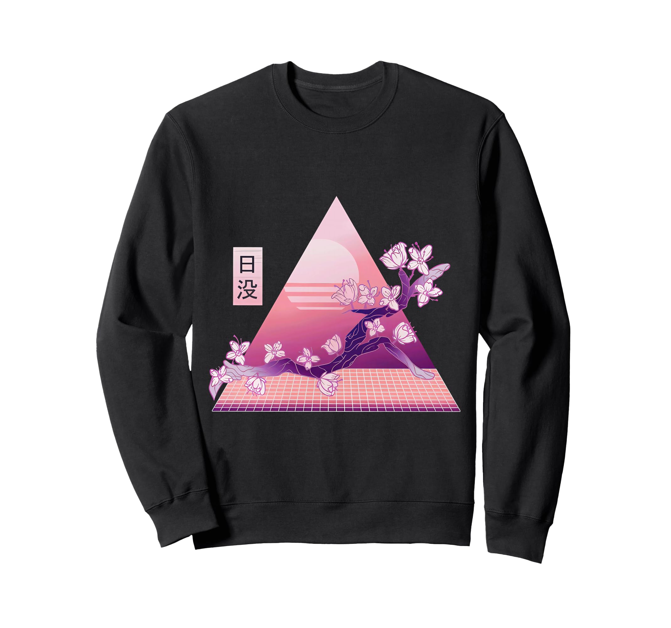 Cherry Blossom Japanese Sakura Sweatshirt - Novelty Apparel for Adults - T-Shirt, Sweatshirt, Hoodie