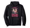 Roller Skating Skate 1970S Sorry I Cant I Hoodie - Minimalist Print Unisex - T-Shirt, Sweatshirt, Hoodie