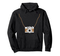 Photography Camera Necklace Hoodie - Streetwear Style Men Women - T-Shirt, Sweatshirt, Hoodie