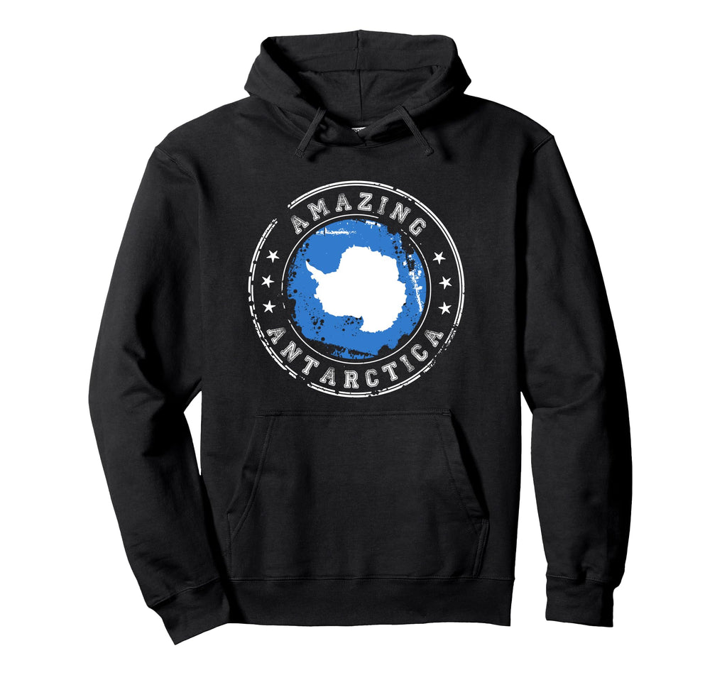 Varsity Antarctica Flag Hoodie - Trendy Graphic Unisex - T-Shirt, Sweatshirt, Hoodie
