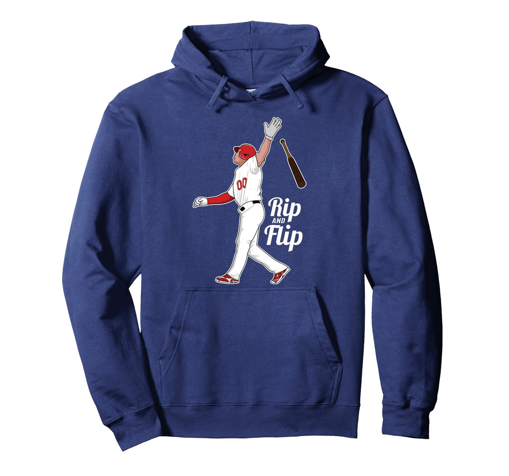 Rip It And Flip It Baseball Bat Hoodie - Casual Everyday Wear for Adults - T-Shirt, Sweatshirt, Hoodie