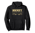 Hockey Mom Gold Black And Gold Game Day Hoodie - Unique Graphic for Adults - T-Shirt, Sweatshirt, Hoodie
