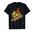 Frog Skateboard Sunset Skateboarding T-Shirt - Trendy Graphic for Adults - T-Shirt, Sweatshirt, Hoodie