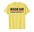 1980S Willow Glen Ca T-Shirt - Streetwear Style Unisex - T-Shirt, Sweatshirt, Hoodie