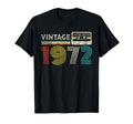 1972 Birthday 1972 Cassette Tape T-Shirt - Custom Art Print for Adults - T-Shirt, Sweatshirt, Hoodie
