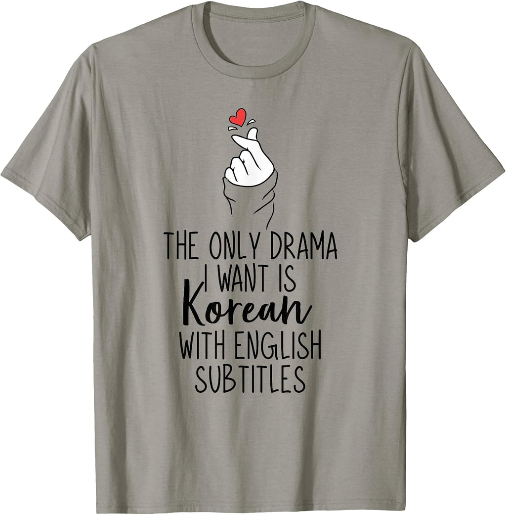Funny K-Drama Design - Adult & Kids T-Shirts, Sweatshirts & Hoodies apparel design preview 1