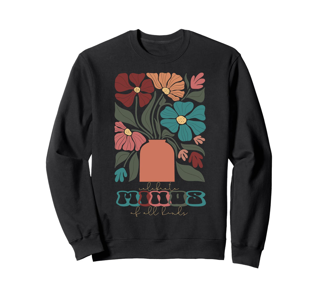 Autism Neurodiversity Celebrate Sweatshirt - Casual Everyday Wear Unisex - T-Shirt, Sweatshirt, Hoodie