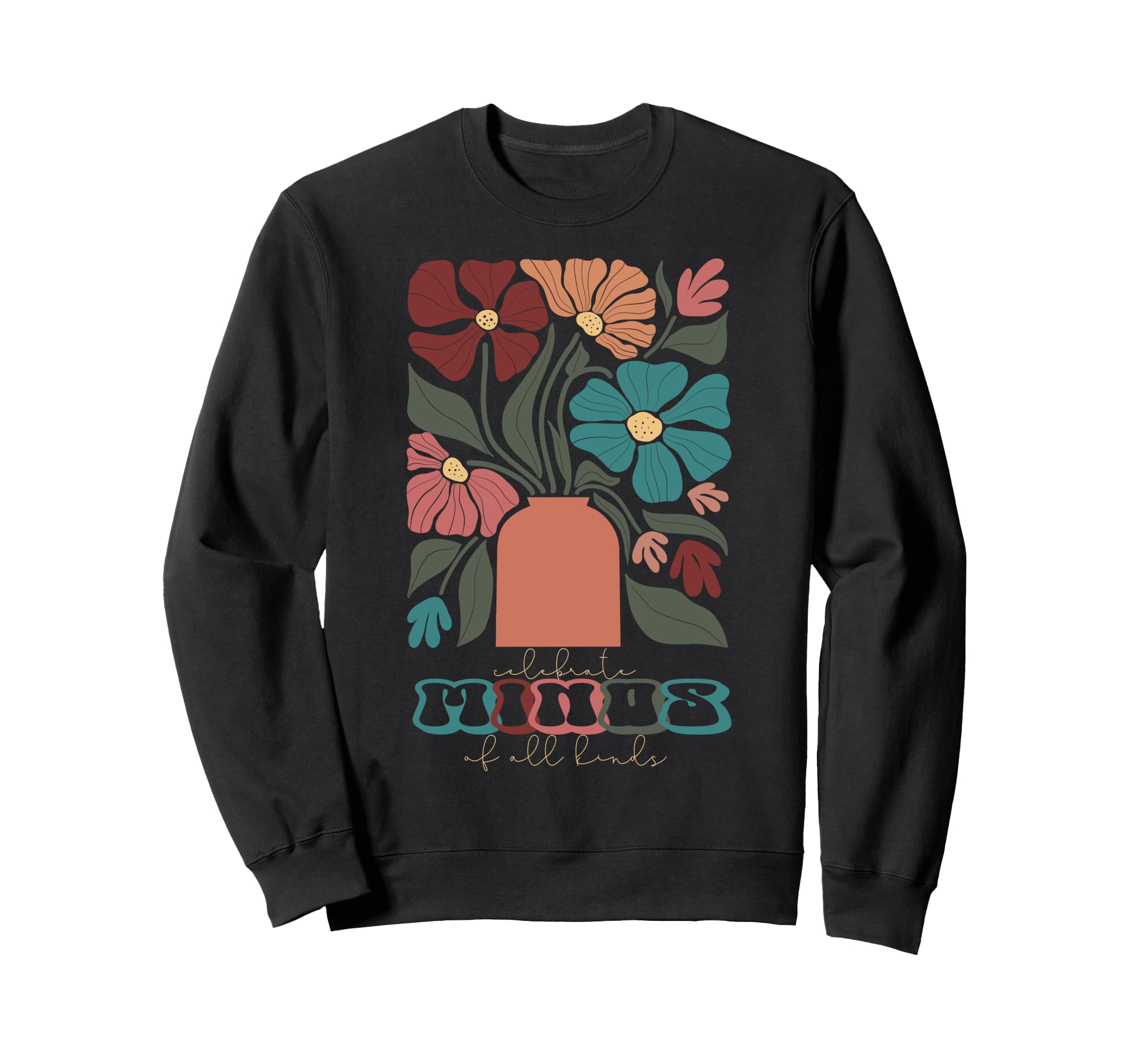 Autism Neurodiversity Celebrate Sweatshirt - Casual Everyday Wear Unisex - T-Shirt, Sweatshirt, Hoodie