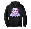 Kawaii Pastel Goth Creepy Anime Moon Hoodie - Trendy Graphic Men Women - T-Shirt, Sweatshirt, Hoodie