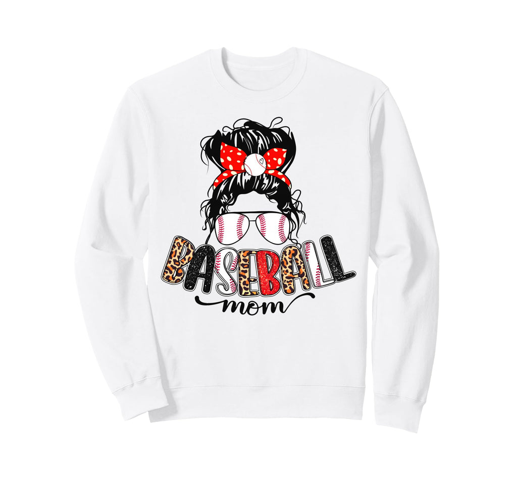 Baseball Mom Sport Mama Softball Sweatshirt - Unique Graphic Men Women - T-Shirt, Sweatshirt, Hoodie