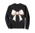 Baseball Coquette Bow Baseball Mom Sweatshirt - Streetwear Style for Adults - T-Shirt, Sweatshirt, Hoodie