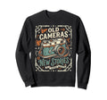 Camera Collector Photography Sweatshirt - Custom Art Print for Adults - T-Shirt, Sweatshirt, Hoodie