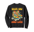 Roller Skating 70S 80S Roller Skates Sweatshirt - Graphic Print Men Women - T-Shirt, Sweatshirt, Hoodie