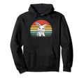 Rabbit Bunny Lover Distressed Bunny Hoodie - Custom Art Print Unisex - T-Shirt, Sweatshirt, Hoodie