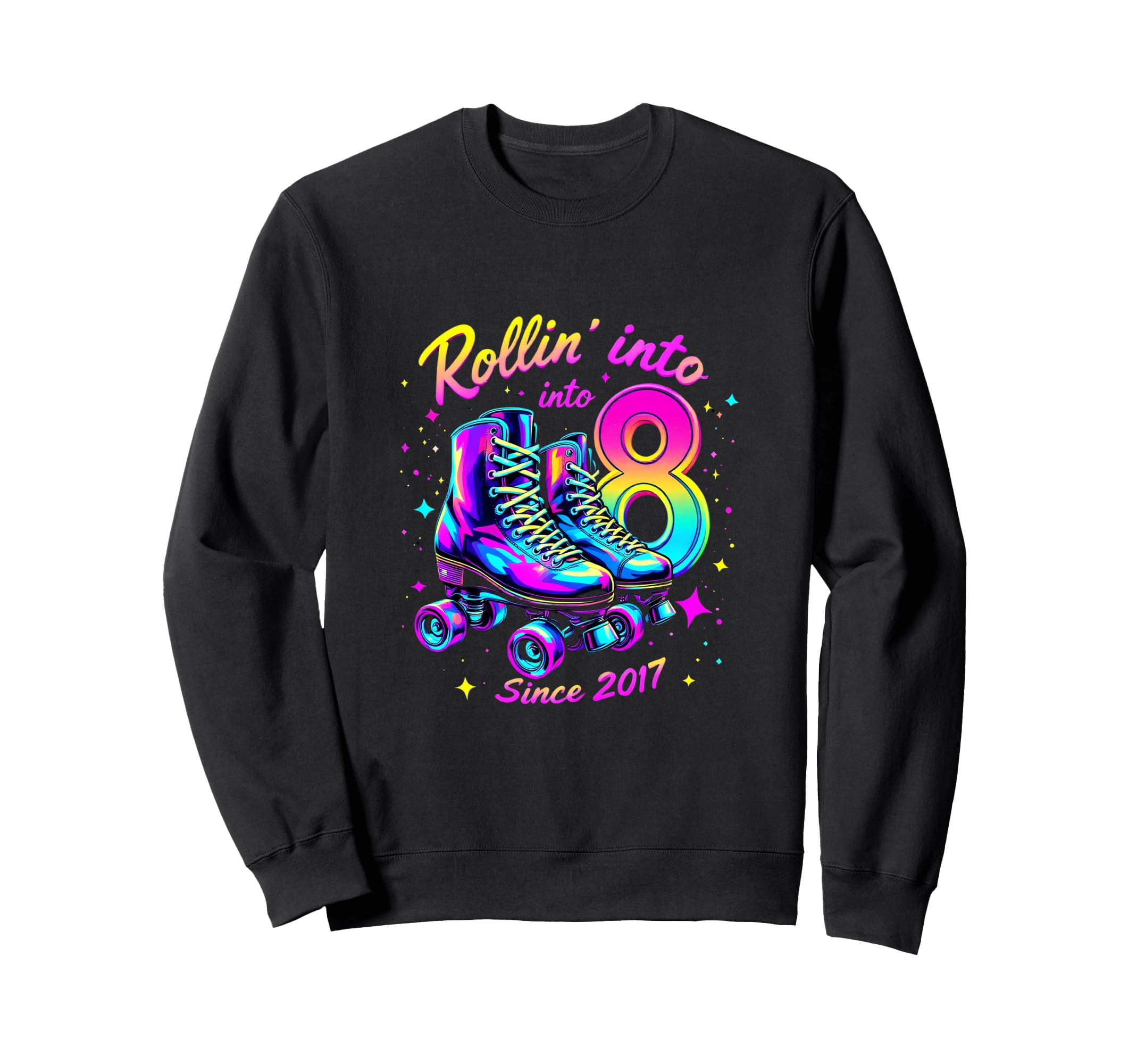 Roller Skates Awesome Since Sweatshirt - Casual Everyday Wear for Adults - T-Shirt, Sweatshirt, Hoodie